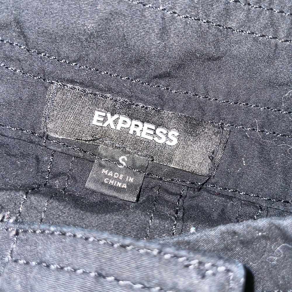 Express Black Military Jacket - Picture 2 of 3